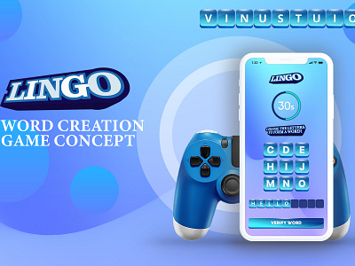 Word Game Lingo game banner game designer game graphics game icon game screenshot game ui graphic design lingo word game