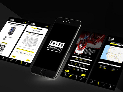 Entertainment App UI