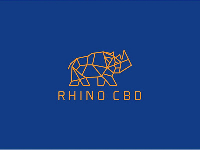 Rhino 2.0 animal logo geometric logo icon logo logo design rhino logo