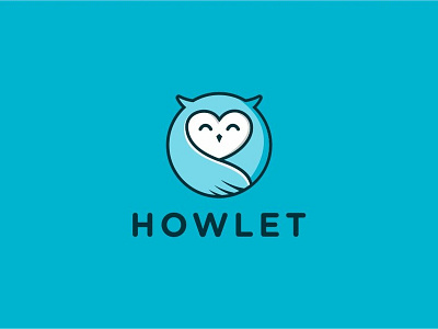 Howlet - OWL LOGO animal logo cute logo icon icon logo logo owl