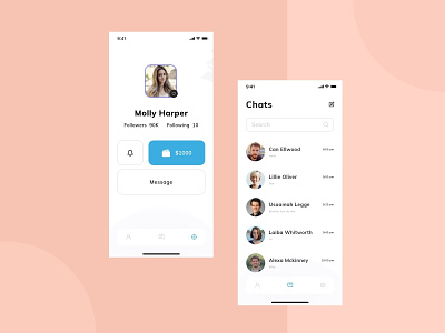 Telegram Messenger App Redesign