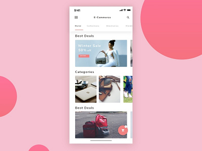 E commerce app app design for fun ui ux