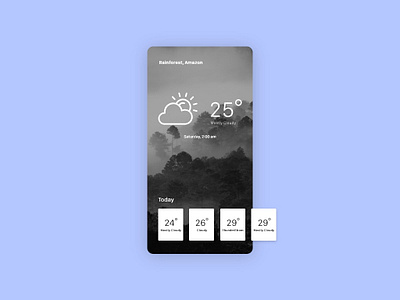 Daily UI #037 app daily challange design ui weather