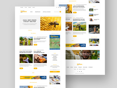 Magazine ui uiux webdesign website website design