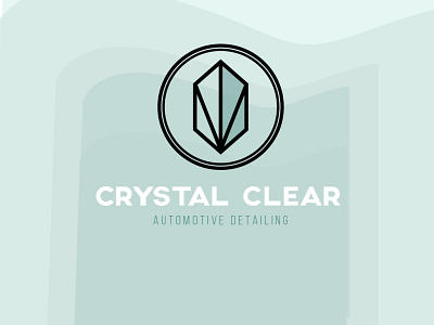 Crystal Clear Automotive Detailing icon logo