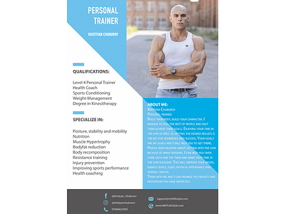 Fitness Brochure branding brochure brochure design design fitness flyer flyer flyer design graphic design