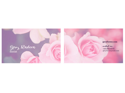 Businesscard Florist