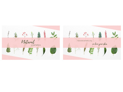 Businesscard Natural Cosmetics