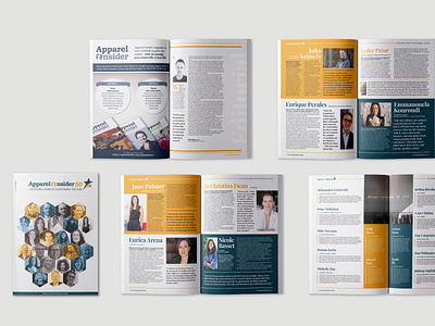 Magazine brochure design layout magazine print