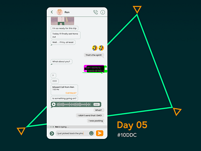 Chat Screen / Day 05 #10DDC