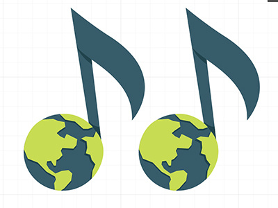 Around the World in 80 Songs earth music notes world