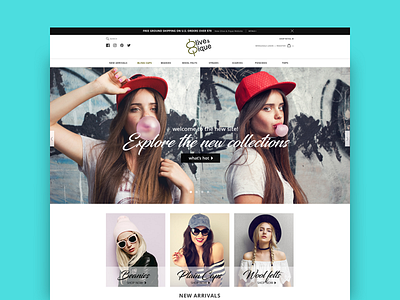 Olive & Pique website ui user inteface web design website