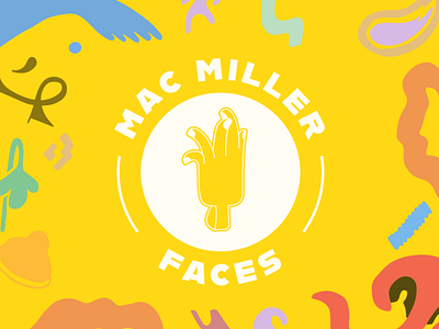 Logo Design of Mac Miller's Faces