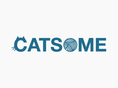 Catsome cat catsome flat logo theme
