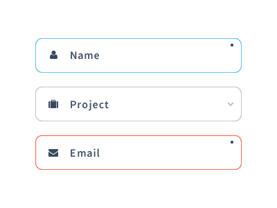 Input fields