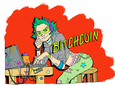 >> Bitchcoin << adobe art digital photoshop