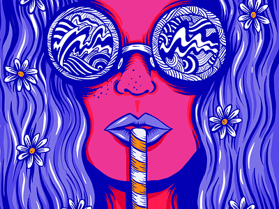 Shade artwork design digital art illustration illustrator procreate procreate app procreate art psychedelic