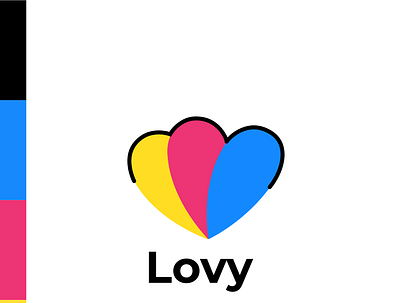 Lovy logo branding design logo vector web website