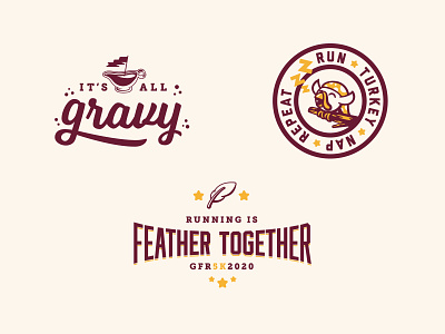 Gobbles :: Crewneck apparel bird branding clouds design gravy hoodie illustration logo merch nap thanksgiving vector