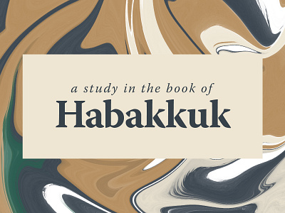 Habakkuk Theme bible study branding logo