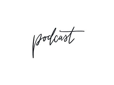 podcast hand lettering ipad procreate