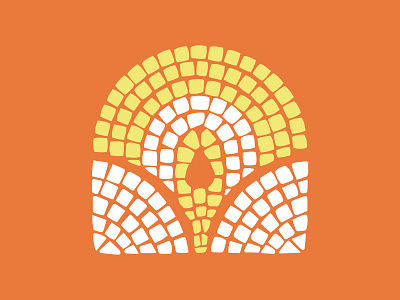 Wisdom Mosaic branding illustration logo series design