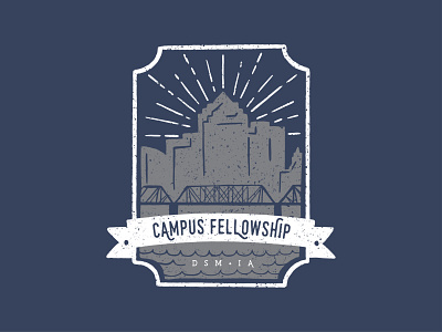 Campus Fellowship Des Moines T-Shirt campus fellowship des moines hand drawn illustration ipad pro ministry procreate app tshirt design