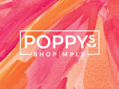 Poppys shop mpls logo upgrade!