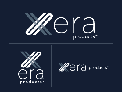 Xera Products logo business identity logo