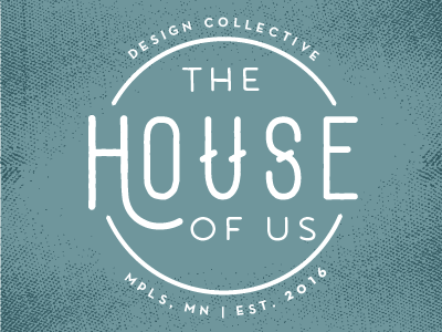 The House of Us collective design logo logo mark minneapolis