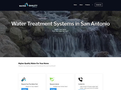 Water Quality Services - Web Design Project