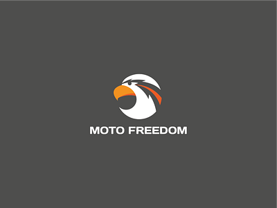 Moto Freedom store logo branding design illustration logo minimal