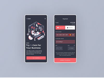 100 Day UI Challenge Day #002: Credit Card Checkout 💳