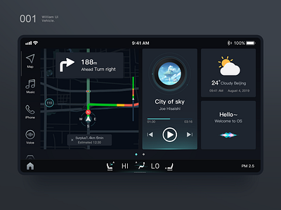 Car Navigation designs, themes, templates and downloadable graphic elements  on Dribbble