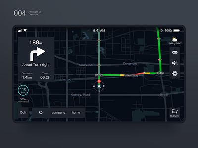 Vehicle UI Navigation