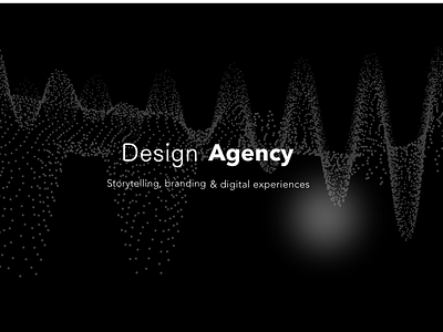 Hero image agency black clean clean ui creating designing desktop heatbeat interaction interaction design interface landingpage music sound ui ux web website