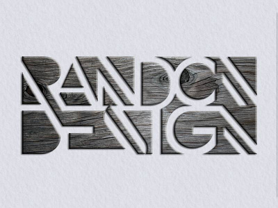 Randon Design Logo Experiment logo