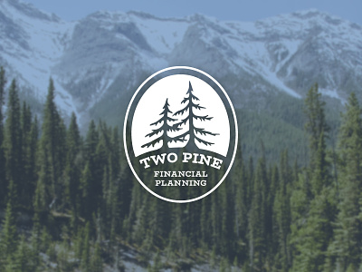 Logo for Two Pine Financial Planning logo