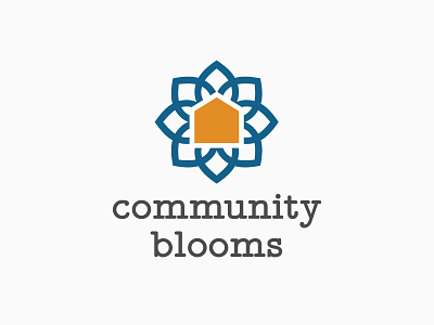 Community Blooms Logo Concept 2