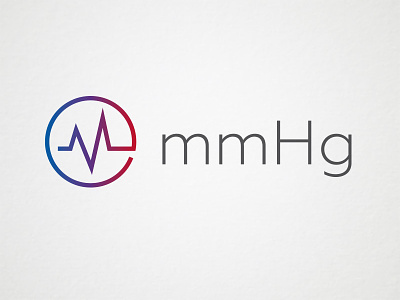 mmHg Logo - Unused Concept 3 branding logo