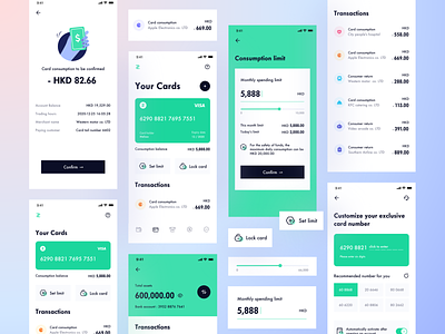 ZA Bank - Virtual bank - Debit card account app balance bank card debit card finance fintech graphic mobile money pay payment product productdesign technology transaction uiux virtual bank wallet