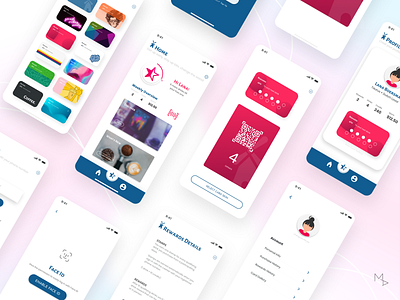 DutchRewards - Screen Exploration adobexd appdesign clean coffee interface ios minimal mobile ui ux web