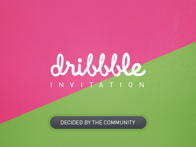 Dribbble Invitation Idea community dribbble idea