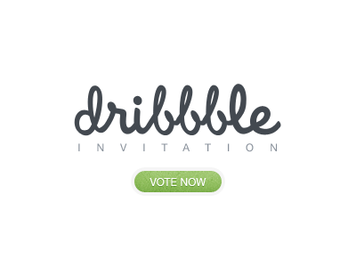 Dribbble Invite - Poll invitation poll vote