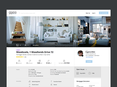 Need Advice listing page real estate sketch startup web app