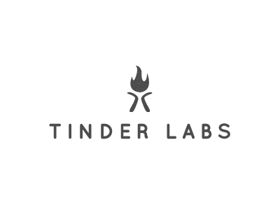 Tinder Labs V3 logo mark mono tinder labs