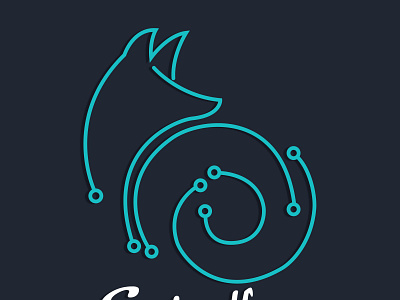 Spiralfox! minimalist logo