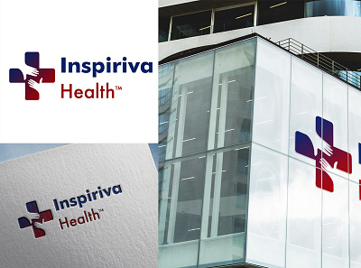 Inspiriva Health! logo design