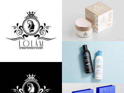 Lolam! logo design minimalist logo