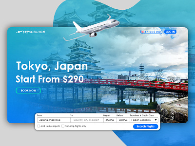 Landing Page Travel